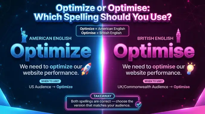 optimize or optimise